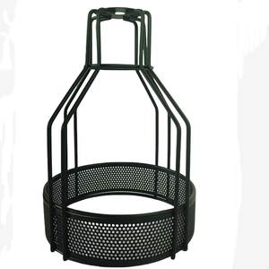 <span class=keywords><strong>Abat</strong></span>-<span class=keywords><strong>jour</strong></span> de cage à oiseaux en fer rétro Suspension industrielle rustique avec garde-fil pour cadre décoratif - Product Image 5