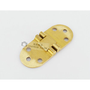 Mesa de comedor plegable de cobre puro engrosado con bisagra abatible y placa deslizante para puerta - Product Image 2