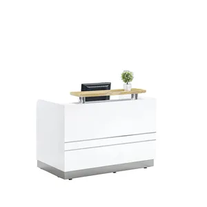 Customisable Small Reception Desk Modern Minimalist Office Furniture Office Building Front Desk