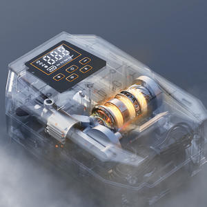 เครื่องสูบลมยางรถยนต์อัจฉริยะแบบพกพา ปั๊มลมไฟฟ้า 12V DC 80W หน้าจอ LCD แรงดันสูง รุ่น ST-5524 กระบอกสูบเดี่ยว - Product Image 5