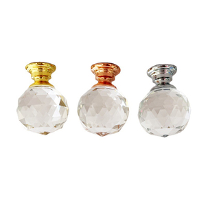 공장 가격 금베이스 서랍 유리는 손잡이 투명 컬러 크리스탈 풀 손잡이 당김 - Product Image 2