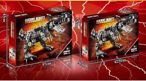 Ensemble de jouets éducatifs <span class=keywords><strong>Jurassic</strong></span> <span class=keywords><strong>World</strong></span> 1056 + blocs de construction de dinosaures en plastique jouets interactifs de construction et d'apprentissage - Product Image 5