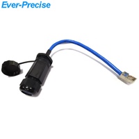 Connecteur rj45 étanche pour l'extérieur, 1 pièce, gland femelle, imperméable, pour montage sur panneau ethernet, IP68 CAT6