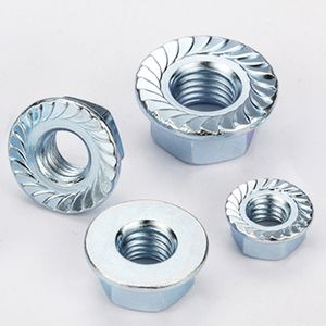 Tuercas de brida de acero galvanizado LeGood M6 DIN6923 grado 8 - Product Image 2