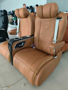 Sièges de <span class=keywords><strong>luxe</strong></span> Vito W447, sièges capitaine pour voiture, siège massant pour fourgon, en cuir PU, compatible avec les modèles Alphard et Toyota - Product Image 3