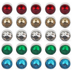 Zd006 Chất lượng cao Acrylic kim cương pha lê Rhinestone Stud đinh tán cho túi vải giày - Product Image 4