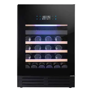 Fábrica Personalizada Compressor Capacidade 46 Garrafas Porta De Vidro Vinho Refrigerador Cellar Coolers Refrigerador