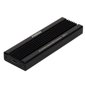 FIDECO USB3.2 10Gbps M.2 SSD Recinto Protocolo dual NVMe/SATA Estuche de disco duro <span class=keywords><strong>externo</strong></span> portátil para negocios de edición de video 4K - Product Image 1