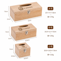 Boîte à mouchoirs en bois personnalisée, porte-serviettes en bois pour la maison, l'hôtel, le bureau, la salle de bain, vente en gros OEM