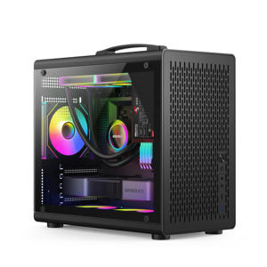 Chasis para <span class=keywords><strong>PC</strong></span> Gaming RGB OEM ATX Full Tower con Panel Lateral de Vidrio Templado, Triple Puerto de Refrigeración, Construcción de Acero y Aleación de Aluminio - Product Image 1