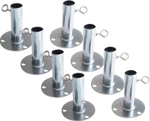 Chuyên nghiệp đồ gỗ ngoài trời parasol cơ sở 60kg vuông đen stained <span class=keywords><strong>Granite</strong></span> Umbrella cơ sở - Product Image 3