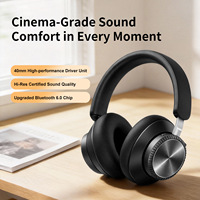Casque sans fil circum-auriculaire E9 Private-Model 5.3 avec annulation active du bruit (ANC) étanche IPX3 et commandes tactiles