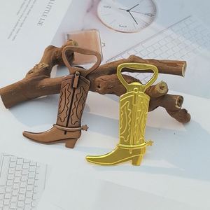 Factory Creative Western Cowboy Boot Shaped Bottle Opener, <b>Beer</b> Cap Remover for Themed Birthday & Wedding Party Guest Favor - Product Image 4