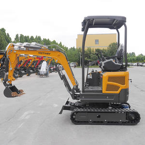 Mini-excavatrice chinoise VICTORY VTE17, livraison gratuite, mini-excavatrices de 1,7 tonne, godet, pelle sur chenilles, mini-pelle - Product Image 3