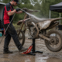 Plateforme élévatrice pour moto tout-terrain, table hydraulique à ciseaux, support pour moto tout-terrain, équipement de réparation robuste pour atelier et garage, ensemble d'outils