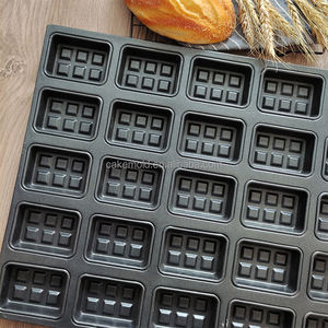 Промышленная алюминиевая вафельная сковорода с антипригарным покрытием, вафельная сковорода, противень для выпечки - Product Image 6
