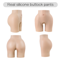 Faux Fessiers 100 % Silicone Remplis, Hanches de 3,5 kg Épaisseur 3 cm, Rehausseurs de Fesses et Hanches en Silicone pour Femmes