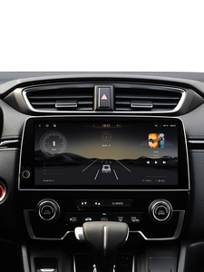 Krando Écran multimédia GPS <span class=keywords><strong>Android</strong></span> Carplay 10,33 pouces pour Honda CRV Breeze 2017-2021 Système audio stéréo de voiture 4G WIFI DSP - Product Image 1