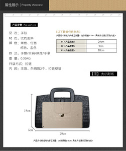 Sac fourre-tout en PU de haute qualité pour femme, sac à main de luxe, vente en gros - Product Image 2