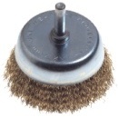 Spazzola della tazza del filo di acciaio di 85 mm con lo stinco 485.20 PG delle spazzole di pulizia del prodotto - Product Image 2