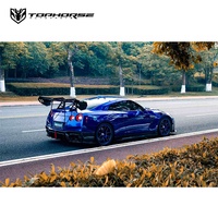 Kit de motorisation de Robot en fibre de carbone, pour nissan-n GTR R35, modèle de pare-choc, jupe latérale, accessoire diffuseur de Spoiler FRP/CF