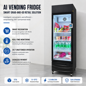 Máquina Expendedora Inteligente con IA, Refrigerador de Autoservicio con 99.5% de Precisión, Tecnología de Visión Artificial y Sensor de Peso con Wifi - Product Image 2
