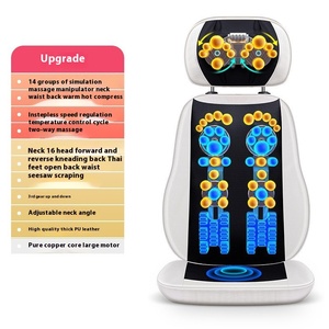 Pequeño cojín de masaje de amasado automático multifuncional para aplicación de cuello-cuerpo de cintura cervical - Product Image 6