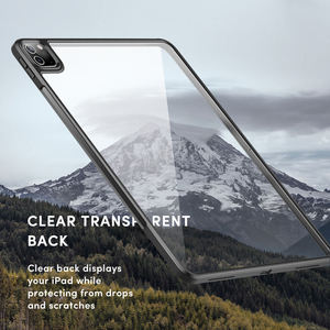 Pour <span class=keywords><strong>Apple</strong></span> <span class=keywords><strong>iPad</strong></span> <span class=keywords><strong>Pro</strong></span> <span class=keywords><strong>11</strong></span> 2021 étuis tablette de protection antichoc acrylique Transparent Airbags I Pad porte-crayon étui de couverture - Product Image 3