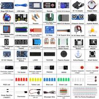 MEGA 2560 Project: El Kit de Inicio Más Completo para Arduino Mega2560 Nano con LCD1602 IIC / Sensor Ultrasónico / Tutorial