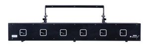 Projecteur Laser LED 6 Têtes 1W/2W X 6 RGB Multicolore pour DJ, Équipement de Scène, Bar et Discothèque - Product Image 2