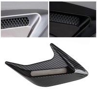 Modification 3D voiture sortie d'air côté requin Gill autocollant conseil Simulation Automobile capot décoration voiture style autocollants
