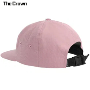 Custom Logo 6 Panel Structured <b>Flat</b> Brim <b>Cap</b> Wholesale Bulk Pink Woven Label Hat Streetwear Snapback Manufacturer - Product Image 3