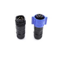 Adaptateur de système d'énergie solaire 30A 230V, prise 3 phases, contact en cuivre, rond, femelle/mâle, 2 broches, boîtier PC, IP67