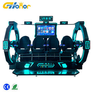 Produttore di Giochi VR per Parchi Divertimento Cinema 9D VR a 4 Posti Multigiocatore con 189 Giochi Effetto 3D Interattivo Videogioco Arcade a Gettoni - Product Image 2