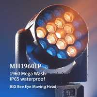 Lampu Panggung LED Wash Moving Head IP65 19*60W RGBW atau RGBL