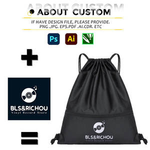 Wholesale Custom Polyester Shopping Drawstring <b>Bag</b> With Logo Promotional Nylon Carry <b>Draw</b> <b>String</b> Gym <b>Bag</b> Sports Backpack <b>Bag</b> - Product Image 3