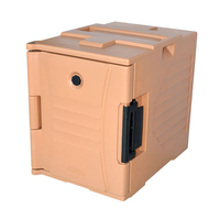 Kunststoff isolierung Warm Kalt behälter Buffet Wärmer Set Thermal Food Delivery Box Isolierte gebrauchte Pfannen Fall