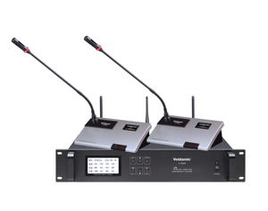 Sistema de micrófono inalámbrico profesional inteligente digital F2000 con distancia de transmisión de 100 m - Product Image 2