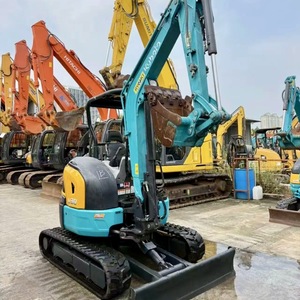 รถขุดมือสอง Kubota U30 ขนาด 3 ตัน แบบ Zero Tail Swing รถขุดขนาดเล็กพร้อมรางยาง ระบบไฮดรอลิกเสริม สำหรับงานวิศวกรรม - Product Image 2
