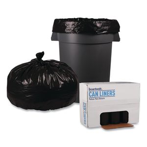 Can Liners 38x58 Black 60 Gallon 1.2 Mil Heavy Duty Trash Bags - Product Image 3