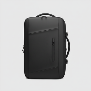 Sac à Dos de Voyage pour Ordinateur Portable, Port de Recharge USB, Conception Antivol, Imperméable en Oxford, Fermeture Éclair, Extérieur, Airbag, Compression Sous Vide, Polyester - Product Image 1