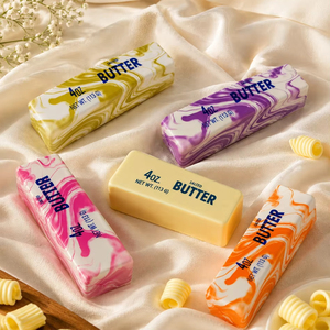 Paquete de Juguetes Blandos de Mantequilla de Colores Personalizados de Ascenso Lento, Juguetes Sensoriales Antiestrés Suaves y Elásticos para Recuerdos de Fiesta - Product Image 6