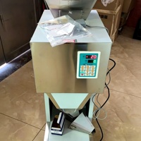 Distributeur semi-automatique de granulés d'épices, de maïs, de farine de blé, de soja, de grains de café, de sucre et de riz, capacité 1kg-5000g, machine de remplissage et d'emballage
