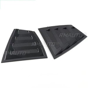 For Subaru WRX STi 2015-2021 Exterior Accessories Car Side Rear <b>Window</b> Louver Shutter <b>Cover</b> Rear Quarter Panel <b>Window</b> Body Kit - Product Image 5