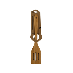 Ensemble de cuisine en bois de teck et d'acacia à long manche, ustensiles de cuisson de haute qualité pour casseroles, poêles et friteuses, comprenant une cuillère à soupe et une spatule, sans danger pour les aliments - Product Image 1