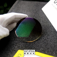 EXIA M2B 1,61 Gafas de sol Lentes Marrón Gradiente Revestimiento verde SHMC Lente antiimpacto UV400