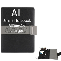 Bloc de Notas Electrónico Ecológico para Negocios, Tecnología Inteligente con IA, 70 Horas de Grabación, para Regalo Ejecutivo, Logotipo Personalizable