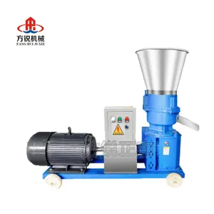 Low Noise High Efficiency Automatische Elektrische Feed Granule Pellet Machine Voedsel Granule Making Machine Voor Boerderijen