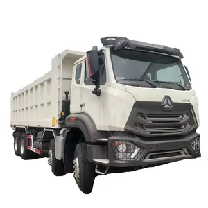 Sinotruck 40-60 Ton New / Used Hohan Howo Tipper Diesel Engine 371 375 400 420 HP 8x4 Dump Truck