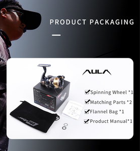 Carrete de Pesca HISTAR Extreme Spinning para Mano Izquierda, Aleación de Aluminio Ligero, Bobina Metálica, para Líneas Finas y Micro-Objetos - Product Image 6